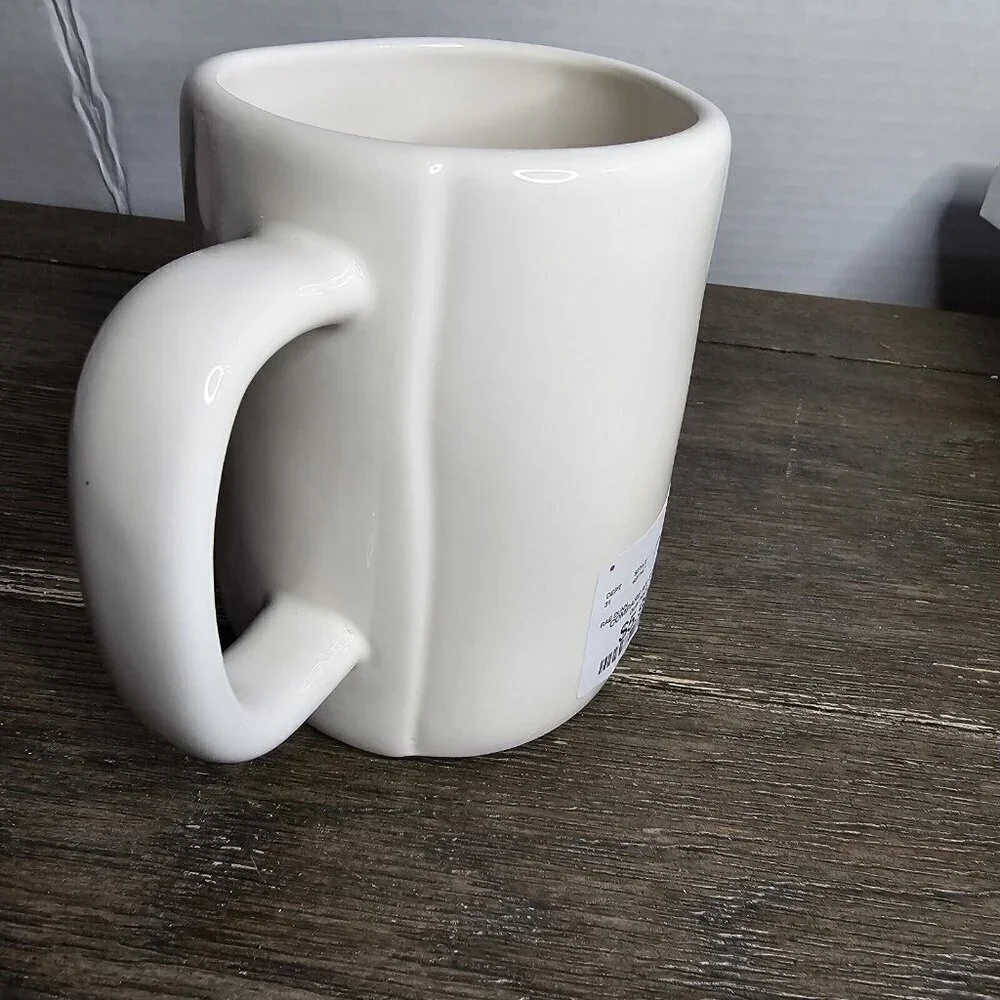 NWT Rae Dunn Artisan On Fleek Mug 2021 Magenta Farmhouse Basics
